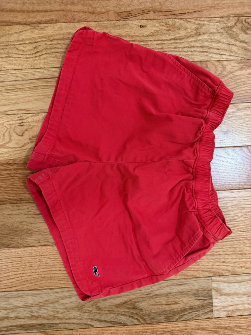 Vineyard Vines Red Elastic Waist Shorts